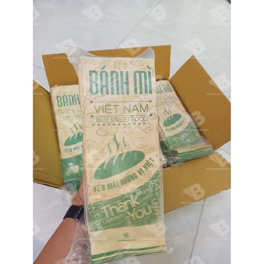 Túi và bao bánh mì Hương Việt - Kraft TBT03