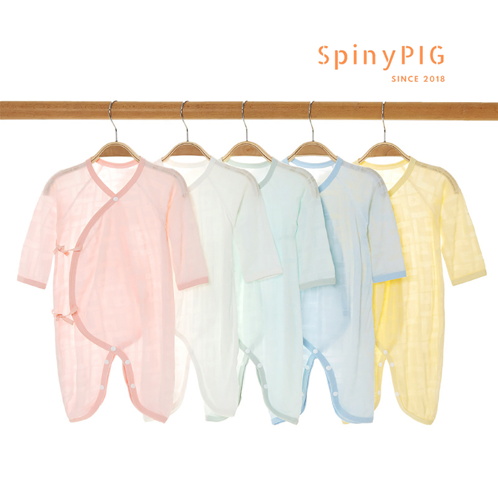 Bộ body cho bé sơ sinh 0-1 tuổi nhiều màu body đùi buộc dây cotton lỗ cực mềm thoáng khí cho bé trai bé gái mùa hè thu