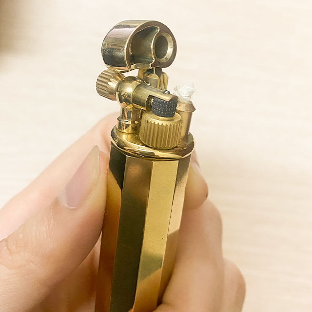 Vỏ Hột Quẹt Bật Lửa Thủ Công Siêu Dài T31 Thiết Kế Đẹp Độc Lạ - Dùng Xăng Đá Cao Cấp