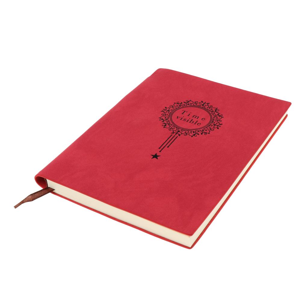 Home Office Use Business Notebook Writing Diary Journals Notebook Red