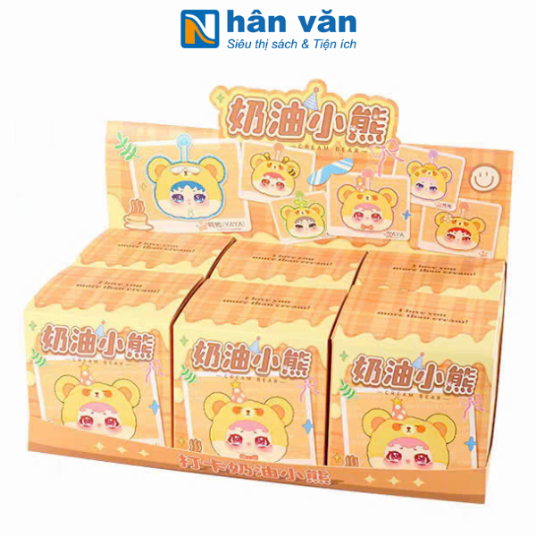 [Chính Hãng] Blindbox - Yaya - Creambear - 1 Hộp Lẻ