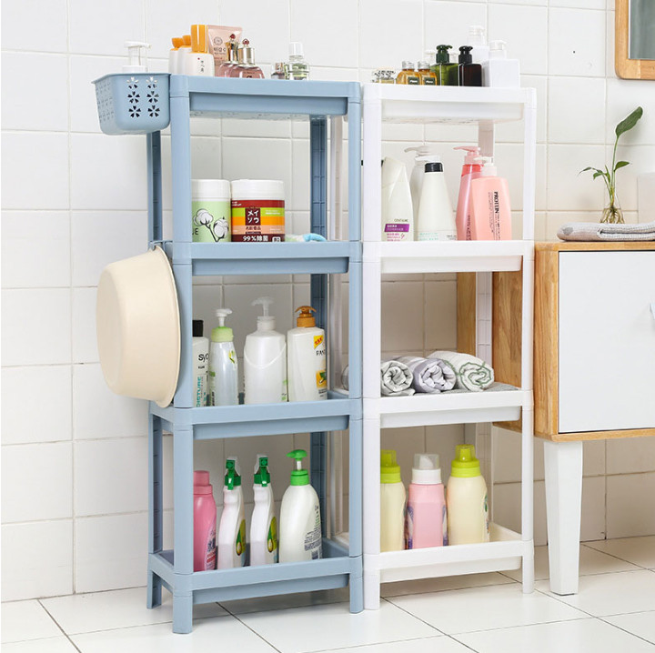 Kệ để đồ nhà tắm cao cấp 4 tầng - Giao màu ngẫu nhiên