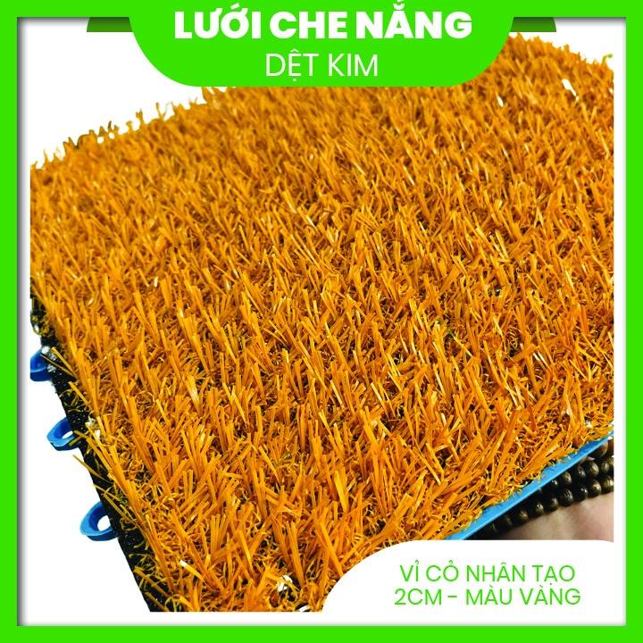 ⌈Vỉ cỏ nhân tạo 30cm x 30cm⌋ Thảm cỏ nhân tạo HÀNG XỊN XÒ trang trí sân vườn