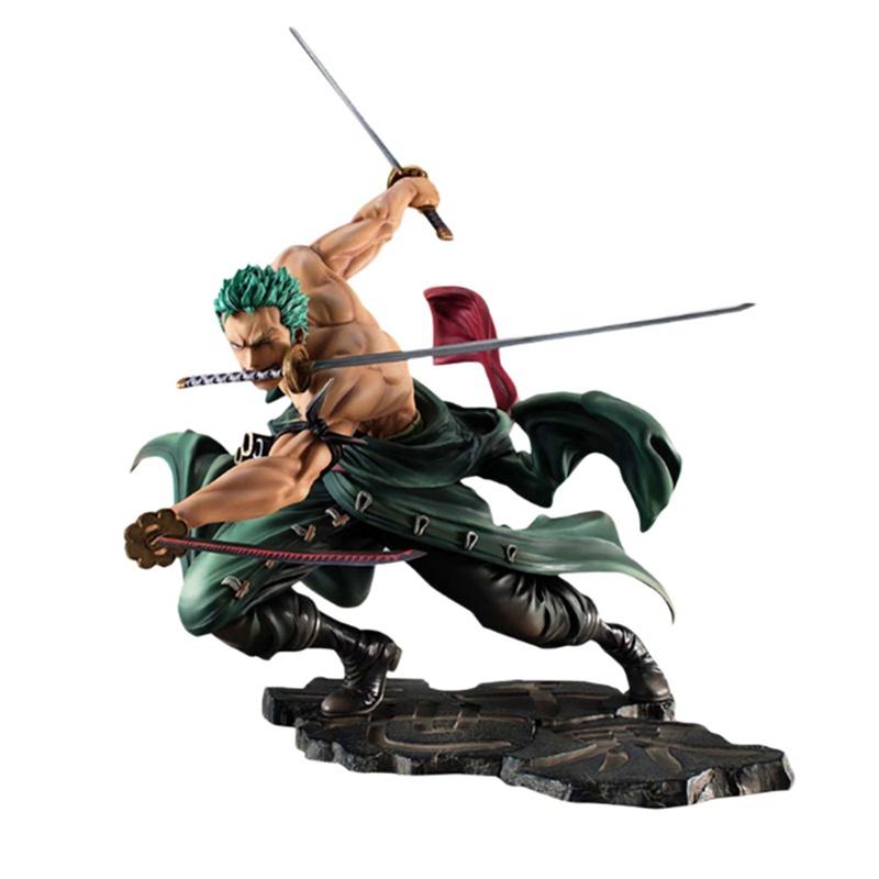 31Cm Mô Hình Zoro Đứng Mái Nhà Đầu Rồng Vàng  Alexshopvn