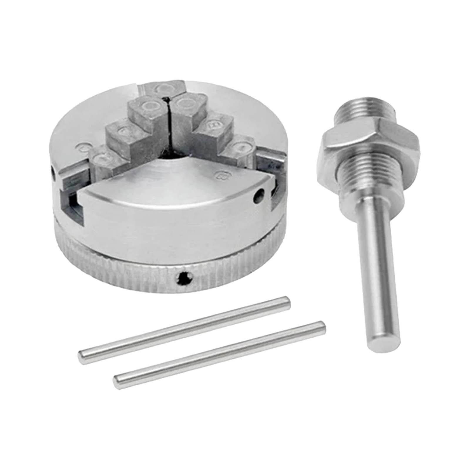 3 Jaws Chuck Portable Electric Drill Chuck Compact for Milling Machine