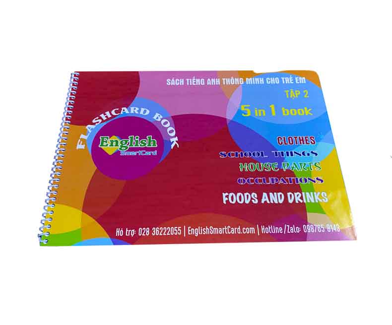 Flashcard Book tiếng Anh thông minh (2 Tập)