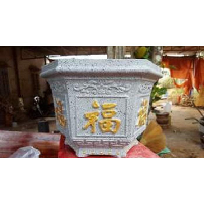 Khuôn đúc chậu cảnh chất liệu nhựa ABS lục giác 25