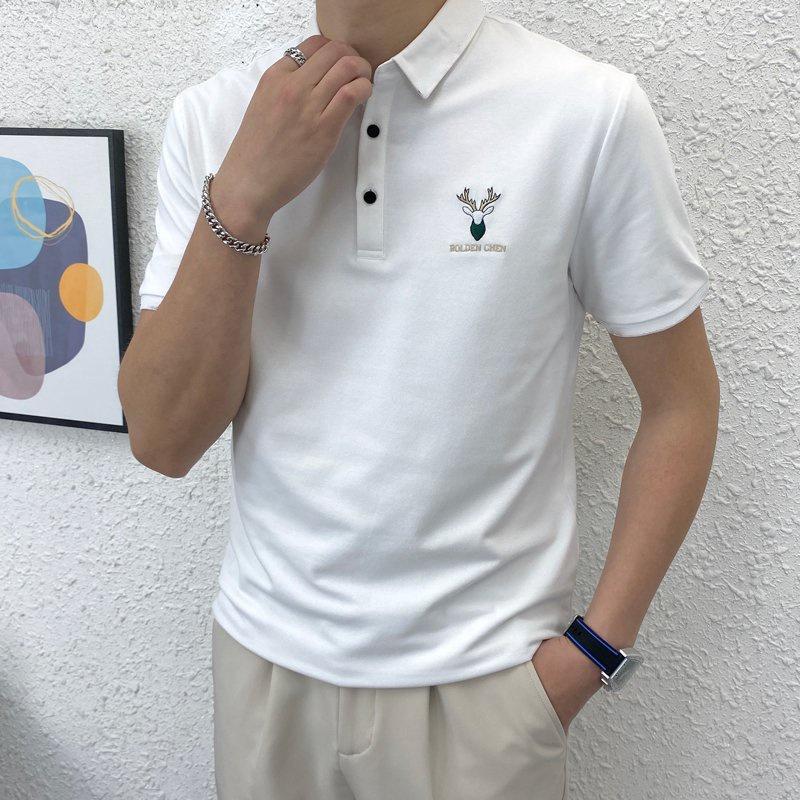Áo Polo Nam thêu đầu hươu ,chất cotton cá sấu dày dặn mặc thoáng mát, full size phân phối độc quyền-PHSHOP204