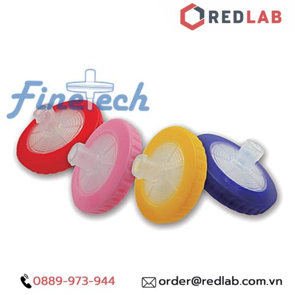 Đầu lọc Syringe Nylon đường kính 33mm, lỗ lọc 0.45um không tiệt trùng Finetech Nylon033N045I