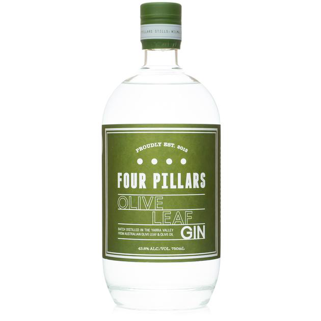 Rượu Four Pillars Olive Leaf Gin 43.8% 1x0.2L