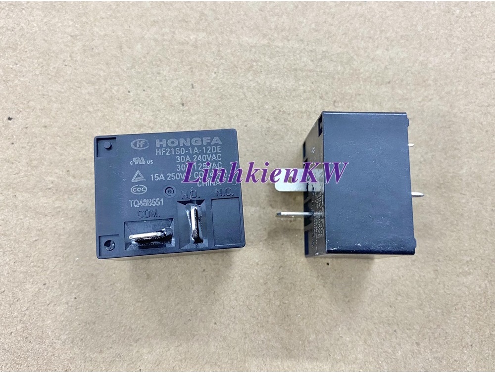 Relay SLI-12VDC-SL-A 250VAC 30A 4 Chân mới thường dùng trong bo điều hòa.