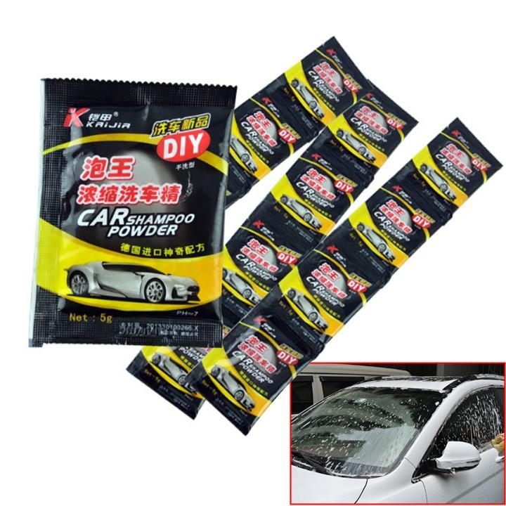 Bột Rửa Xe Ô Tô Car Shampoo Powder