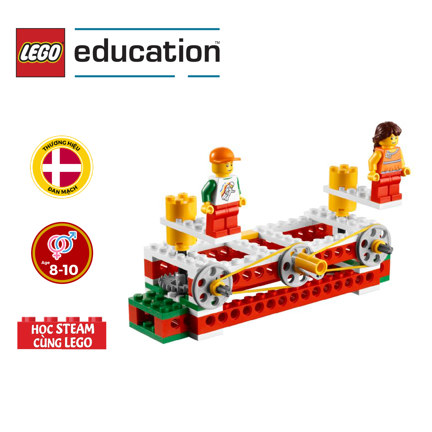 Đồ Chơi LEGO EDUCATION Bộ Kỹ Sư Cơ Khí L3-L5 9689