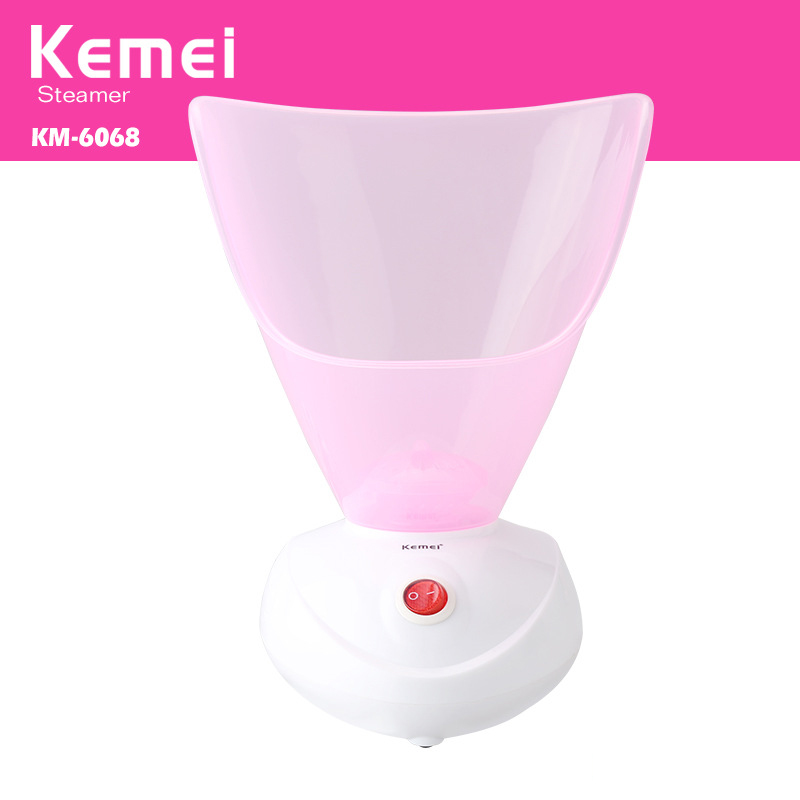 Máy xông mặt thảo dược KEMEI 6068 có ống xong mũi