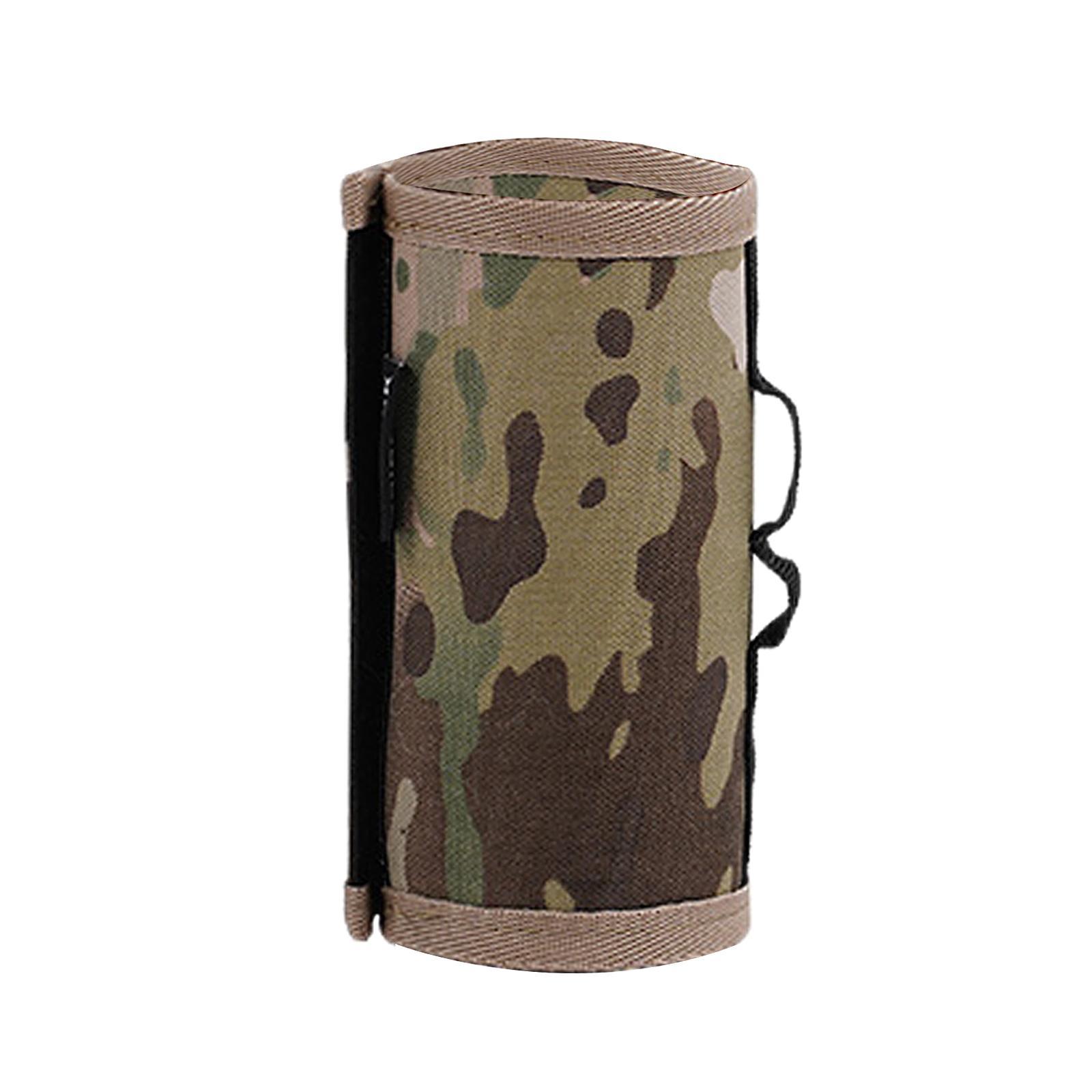 Portable Gas Tank Protector Cover Fuel Cylinder Canister Storage Bag Anti Drop Gas Tank Holder for Outdoor Hiking Camping Cooking Supplies