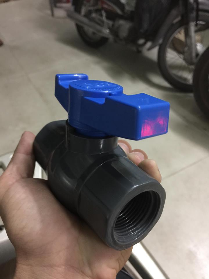 Van nước cao cấp ECCO có 2 đầu răng trong phi 34 nhập khẩu từ Thái Lan