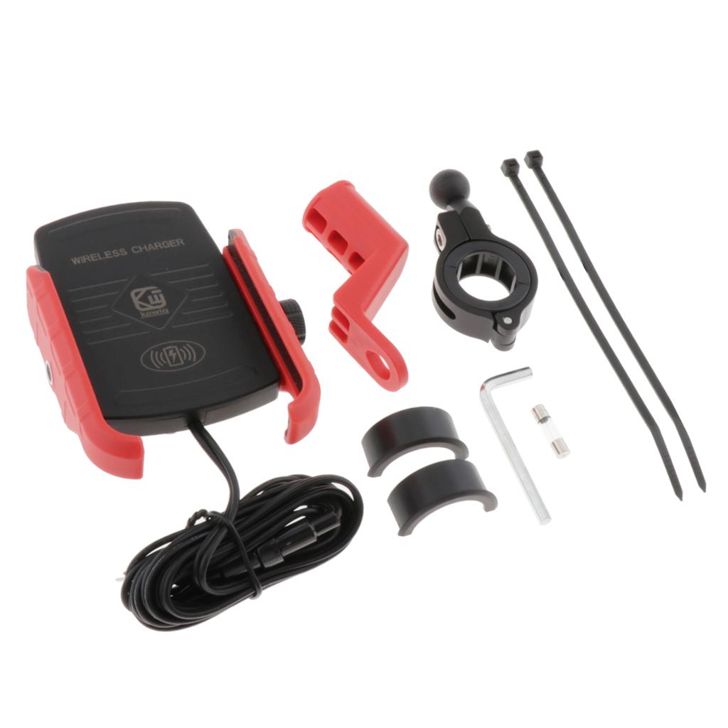 Motorcycle Holder Scooter Stand Mount Bracket For Mobile Phone GPS MP4