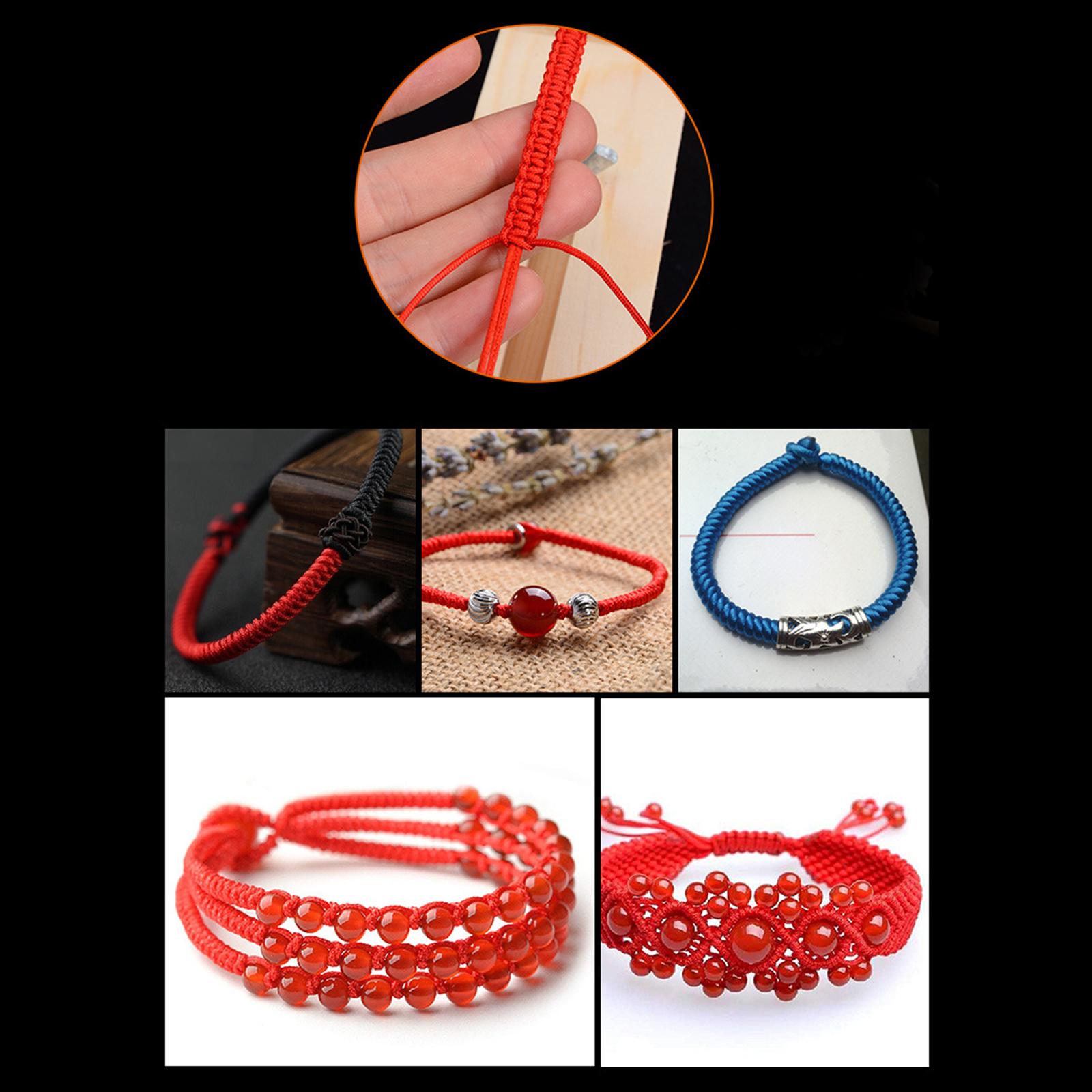 Jig Bracelet Weaver Wooden Frame Lanyard Parachute Cord Braiding Maker Tools