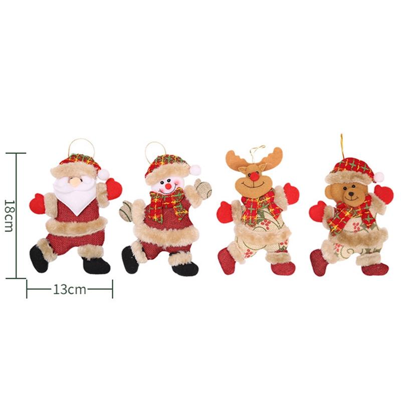 Tmdbyx Ông Già Noel Nhồi Bông Trang Trí Cây Thông Giáng Sinh