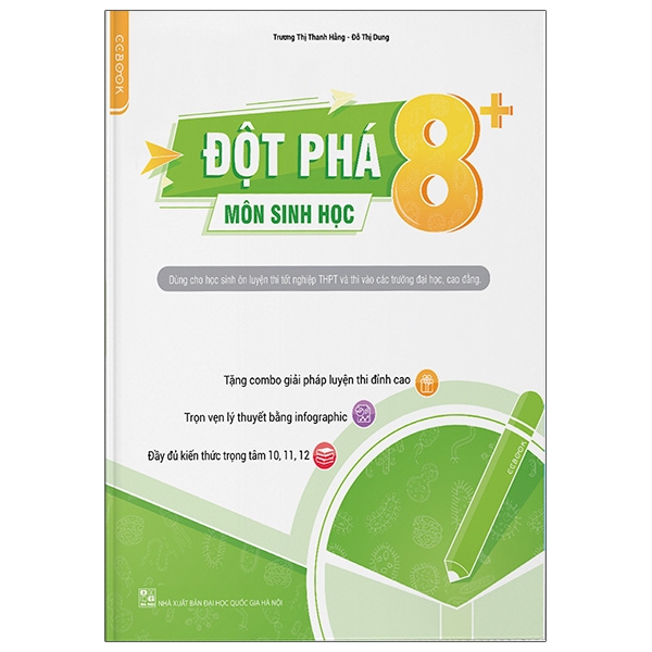 Đột Phá 8+ Môn Sinh Học (Tái Bản 2020)