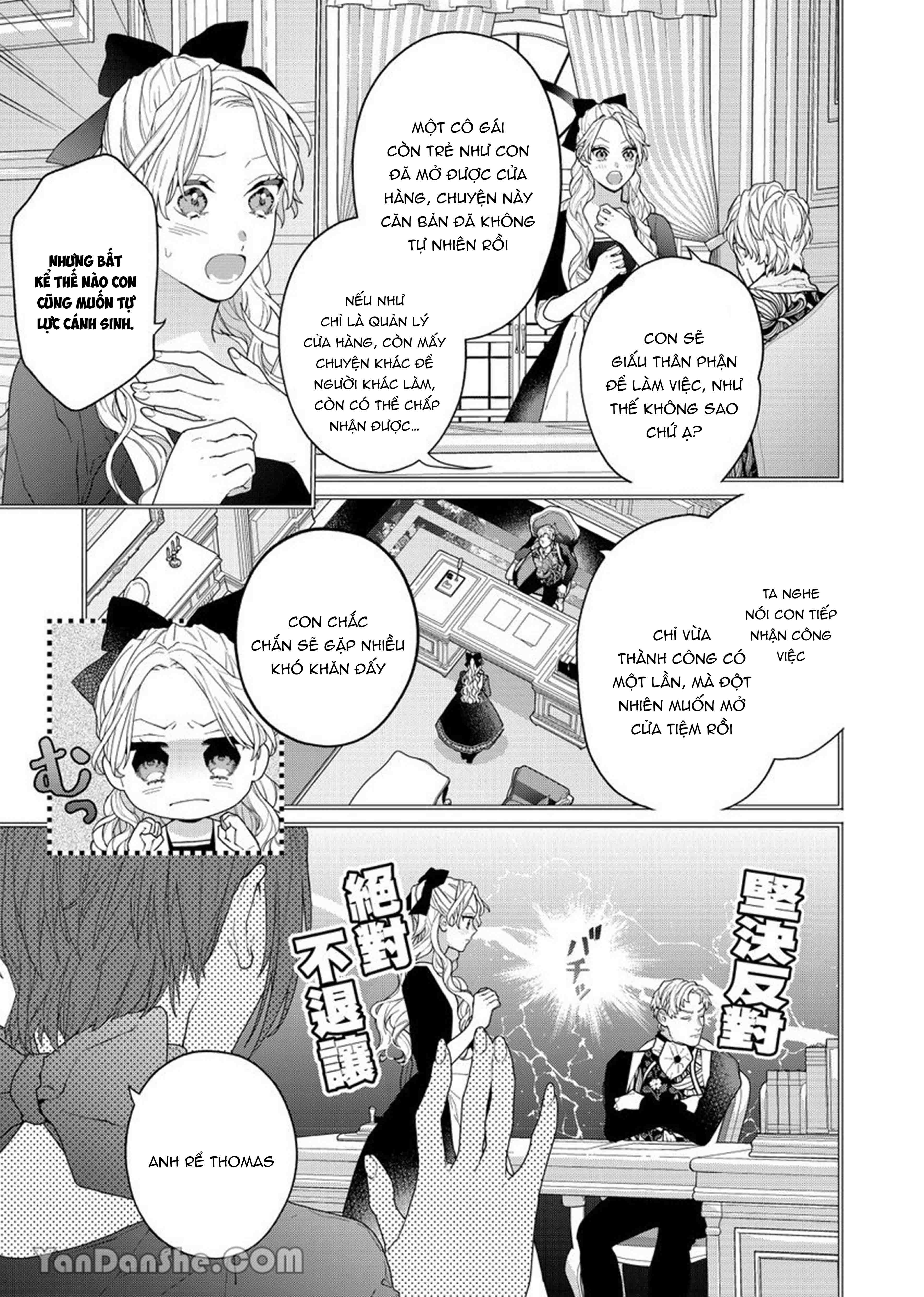 suýt nữa trở thành tiểu thư phản diện chapter 3.1 4