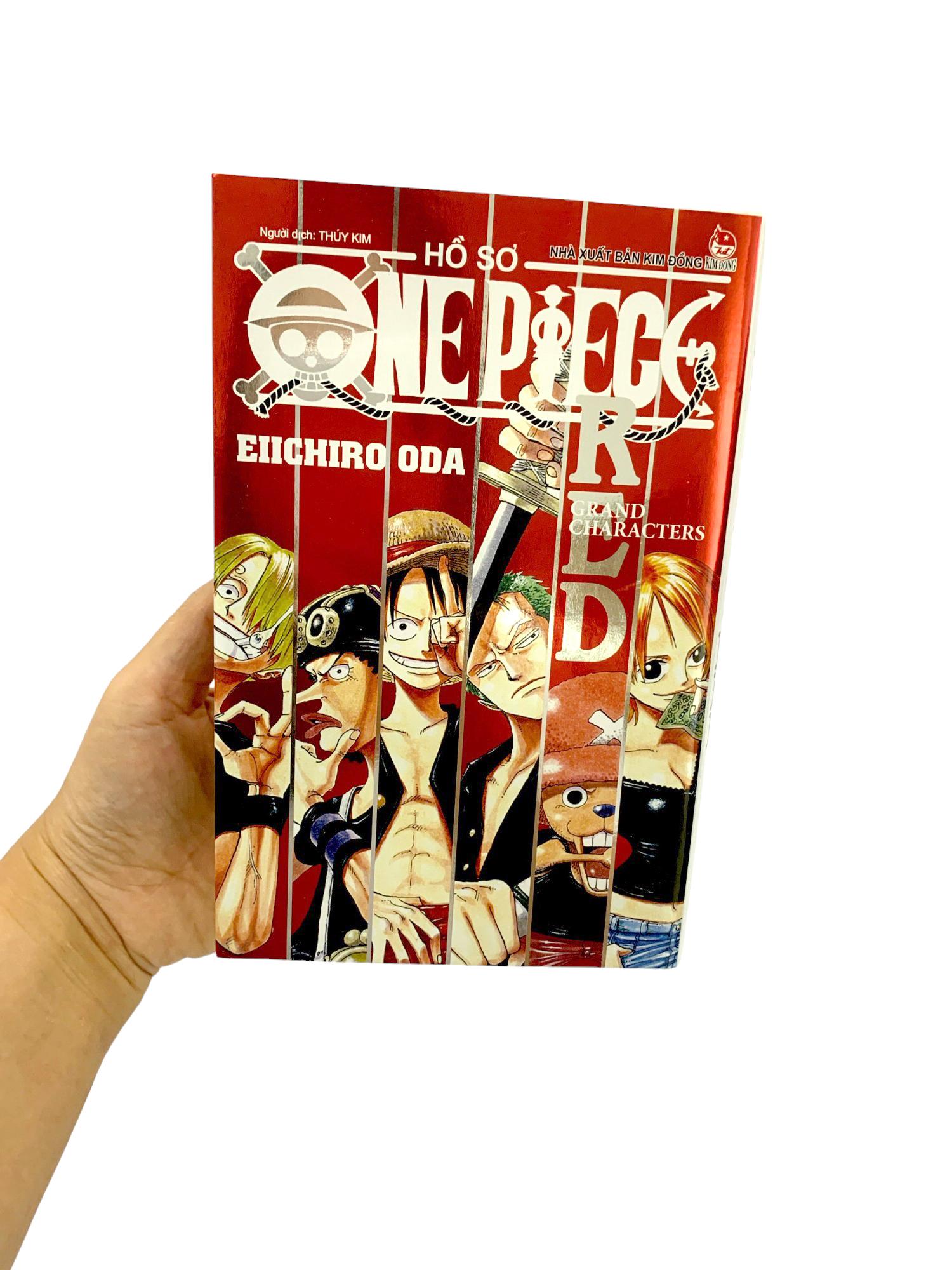 Hồ Sơ One Piece - Red Grand Characters (Tái Bản 2022)