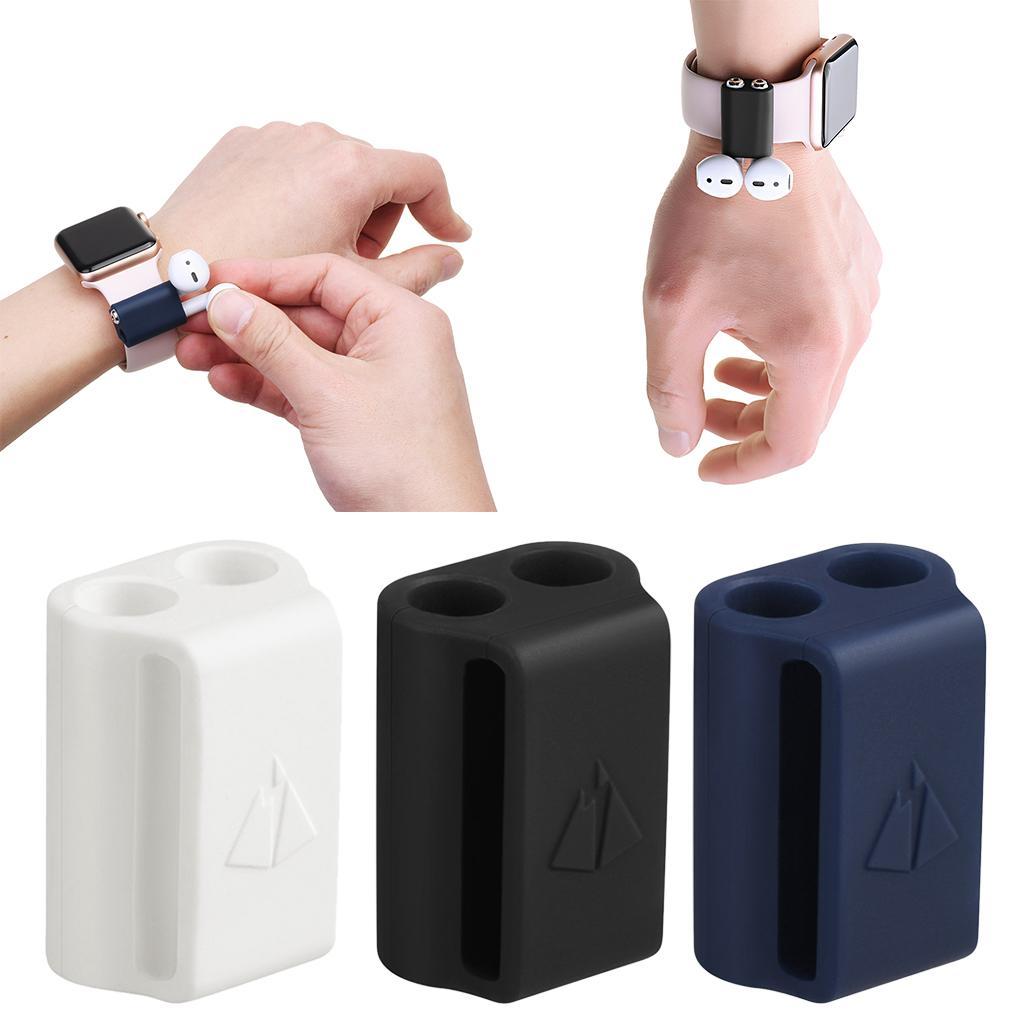 2x Premium Quality Shock Resistant Silicone Holder for Apple