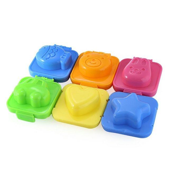 Khuôn tạo hình cơm, trứng, khuôn làm bánh cho bé ăn dặm ngon miệng