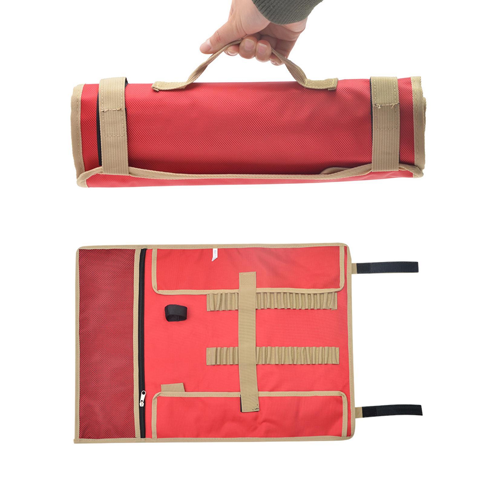 Heavy Duty Tent Stakes Case Storage Bag Oxford Cloth Holder Organizer for Hammer Hiking