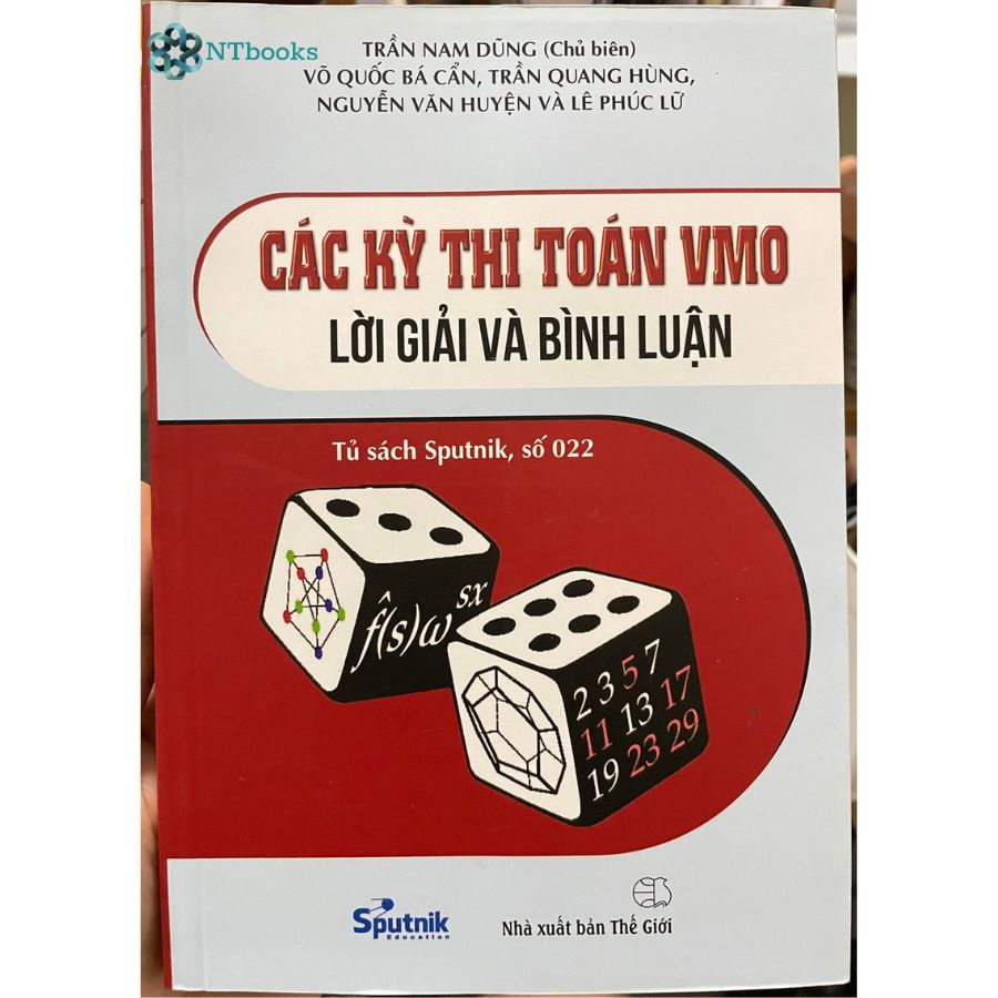 Combo sách lớp 10-11-12: Tuyển tập những bài toán sơ cấp Đại số tập 2, 3 + Hình học không gian + Tuyển chọn các chuyên đề toán phổ thông Tập 1,2,3 + Các kỳ thi toán VMO lời giải và bình luận