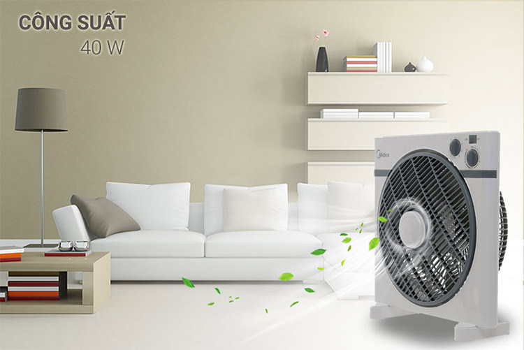 Quạt Hộp Midea KYT30-15A (40W) - Hàng Chính Hãng