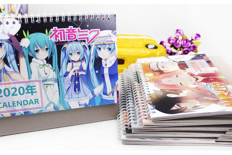 (Lịch 2020) Lịch để bàn hình Anime Date A Live - Cuộc Hẹn Sống Còn