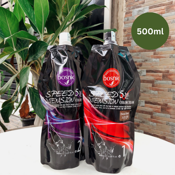 Kem Nhuộm Phủ Bạc 5 Phút BOSNIC 500ML