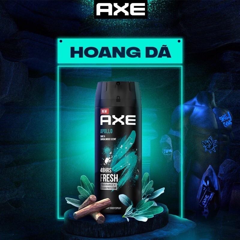 Axe xịt khử mùi nước hoa toàn thân cho nam hương thơm tinh tế tự nhiên