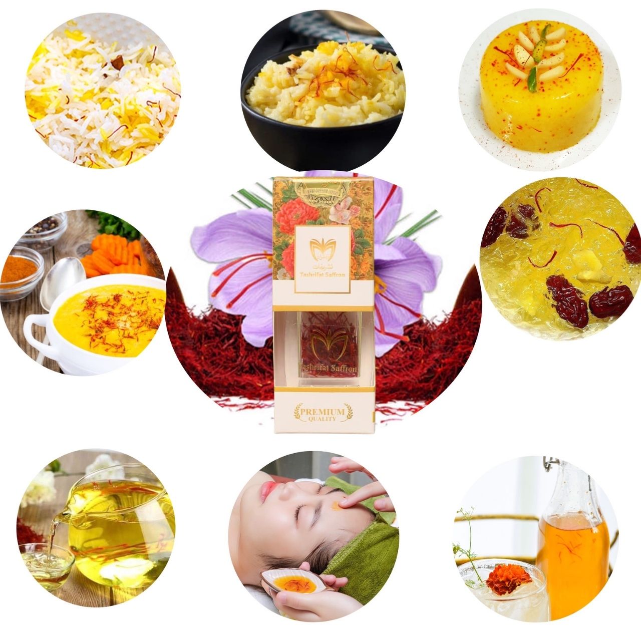 Nhụy hoa nghệ tây Tashrifat Saffron Iran Bổ sung vitamin và khoáng chất, chống Oxy hóa, tăng cường sức khỏe, đẹp da, ngủ ngon - Massel Official