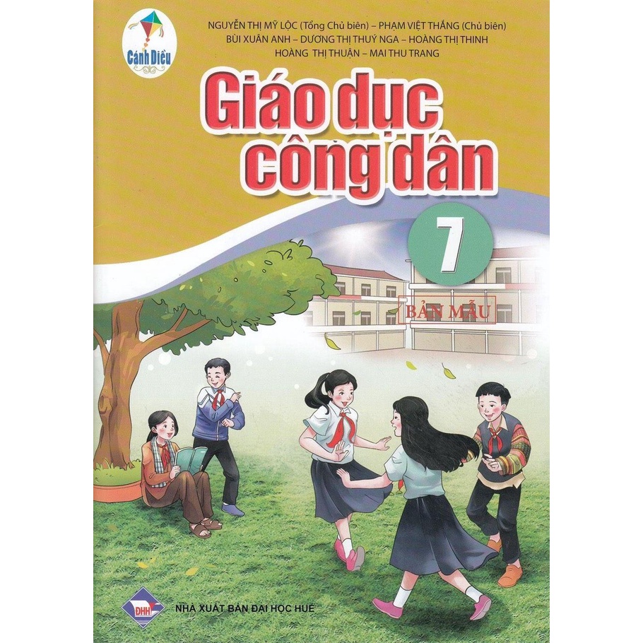 Sách - Giáo dục công dân 7 (CD) Mới và 2 tập giấy kiểm tra cấp 2 - vỏ vàng