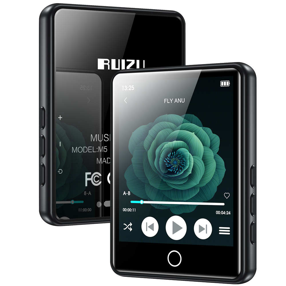 Máy Nghe Nhạc MP3 Màn Hình Cảm Ứng 2.4 Inch Có Loa Tích Hợp HIFI Lossless RUIZU M17 Bộ Nhớ Trong 16GB - Hàng Nhập Khẩu