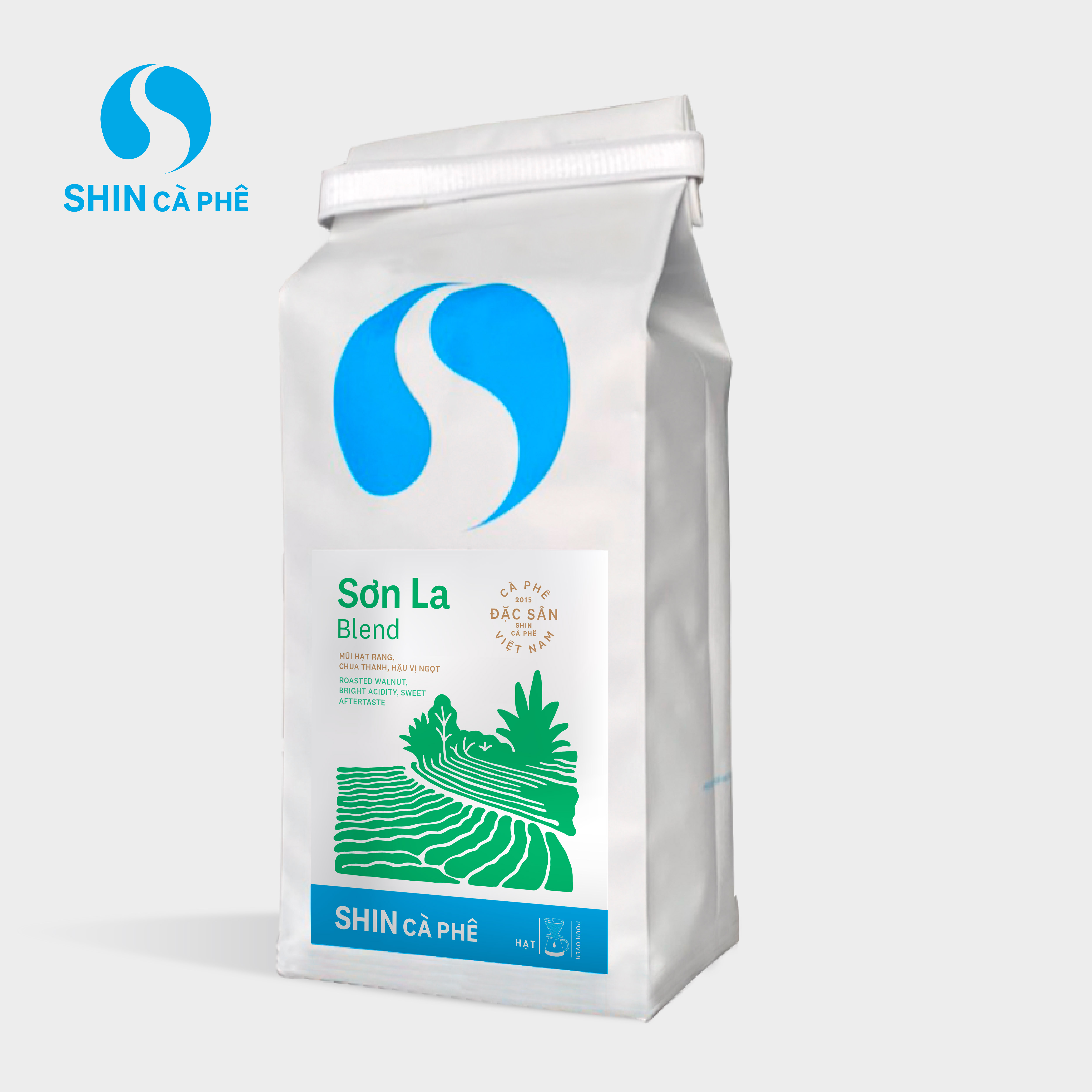 Combo Tiết kiệm - 4 túi cà phê đặc sản pha thủ công SHIN Cà Phê