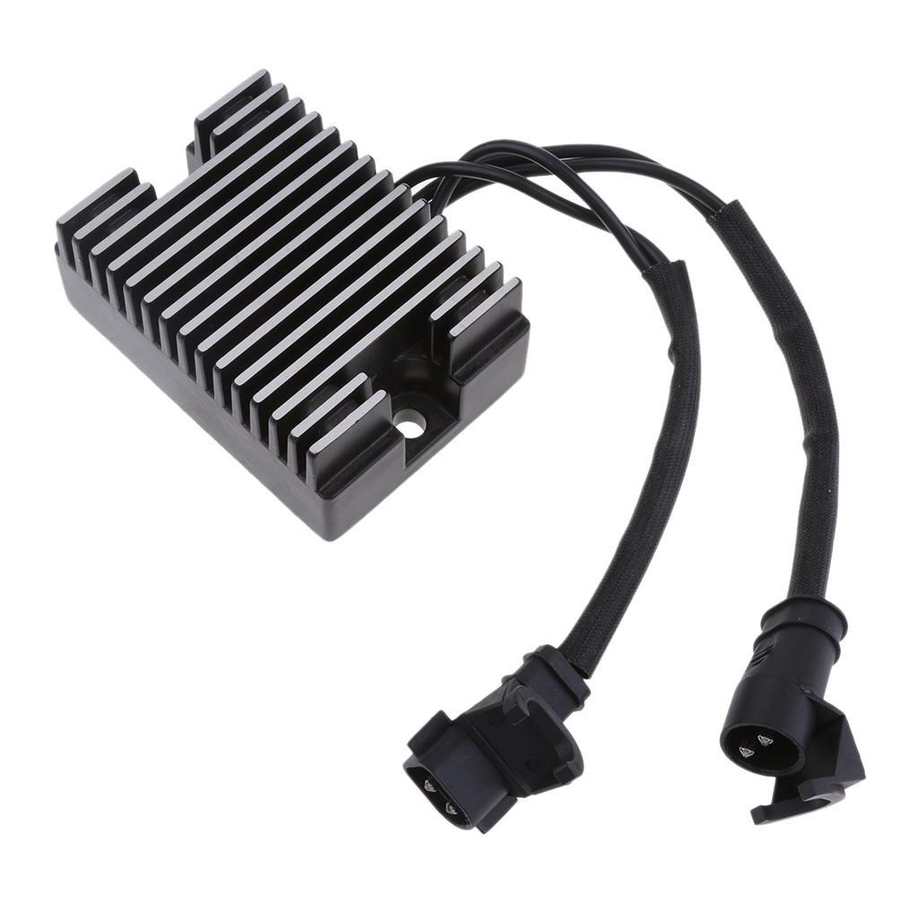 Motorcycle Voltage Regulator for 883 1200 74546- Black