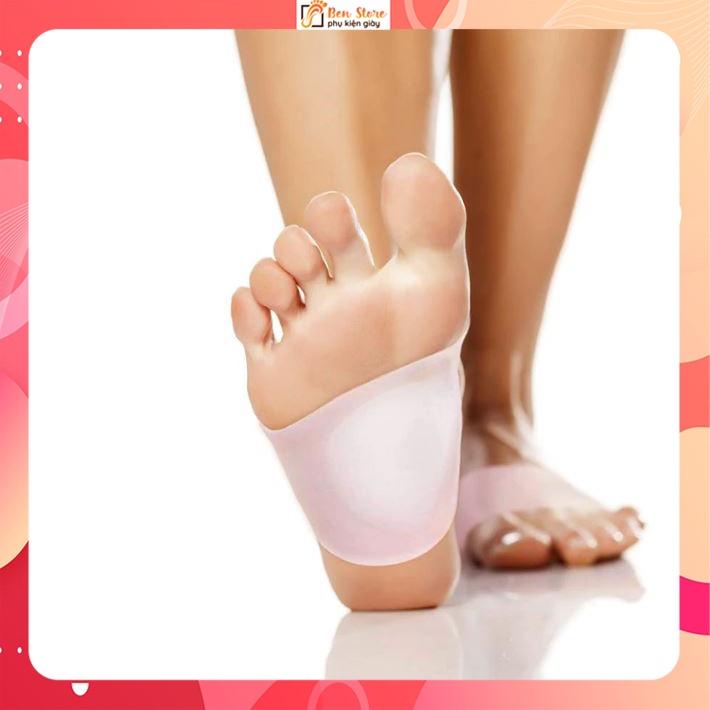 2 Miếng lót chân Silicon cho người có triệu chứng Bàn chân bẹt #sil3