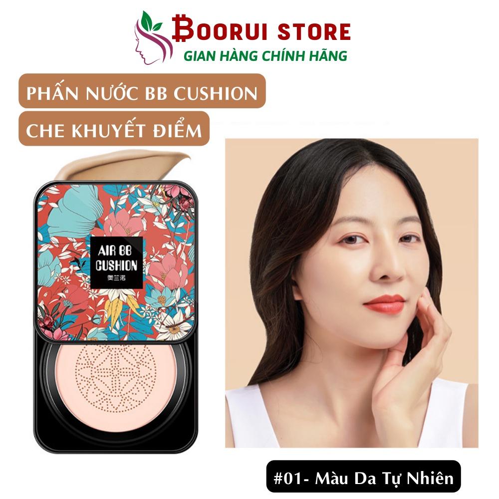 Phấn nước che khuyết điểm BB Cushion Boorui : Che phủ make up hoàn hảo, trang điểm chuyên nghiệp, da mịn màng tự nhiên