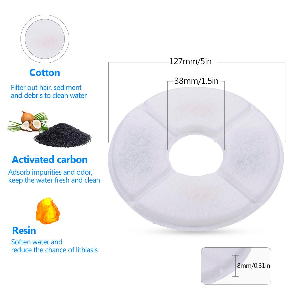 Bộ Lọc Thay Thế Cho Bình Nước Uống Đạng Đài Phun Nước Cho Mèo