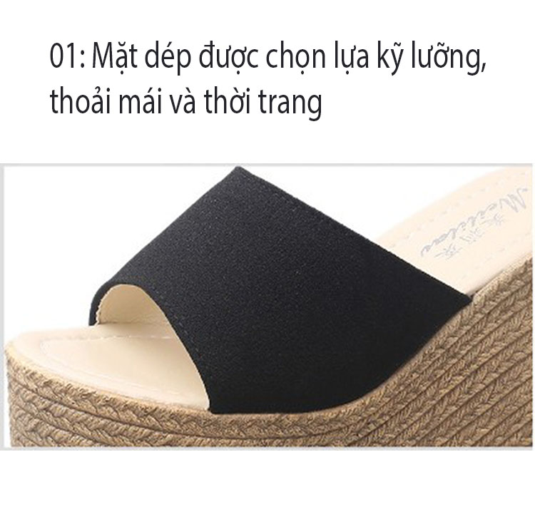 DÉP ĐẾ XUỒNG NỮ TRẺ TRUNG DEP.506