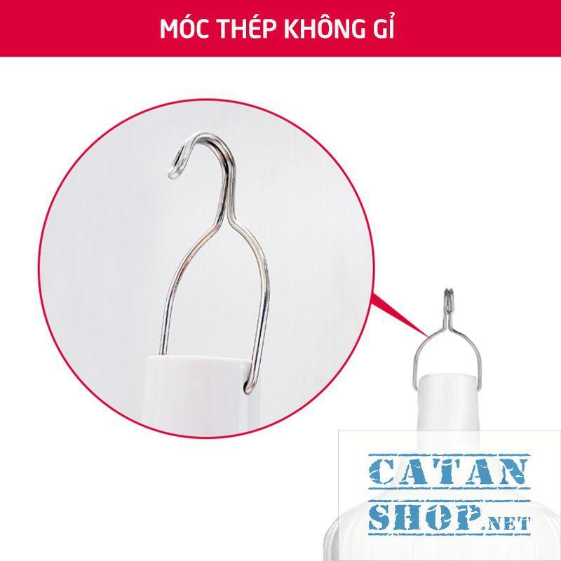 Bóng đèn LED sạc tích điện, đèn led sạc pin ánh sáng trắng, có móc treo kèm theo, chống thấm nước, công suất 20W HL146