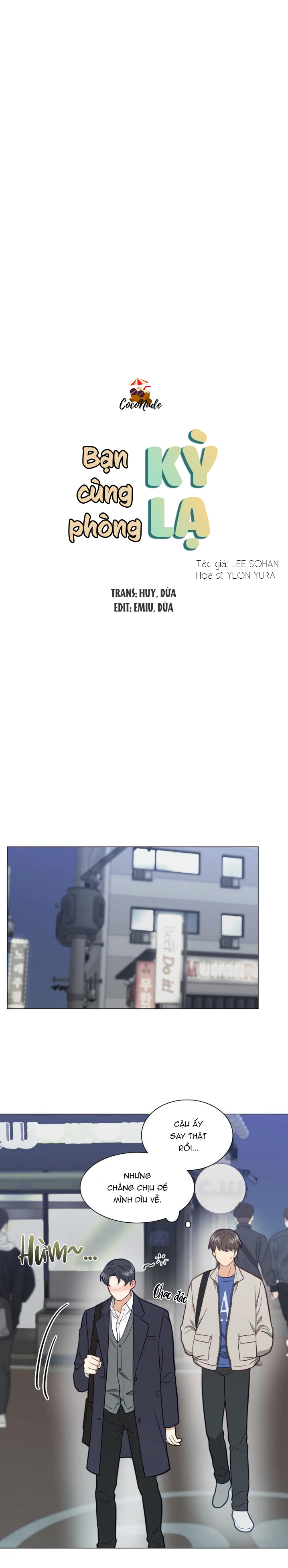 bạn cùng phòng kì lạ chapter 11 1