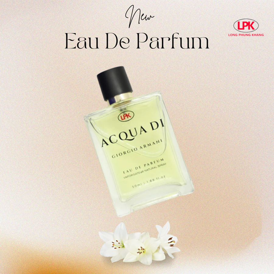 Nước Hoa Nam Cao Cấp AQUA DI 5ml & 50mL LPK Eau De Parfum Chính Hãng