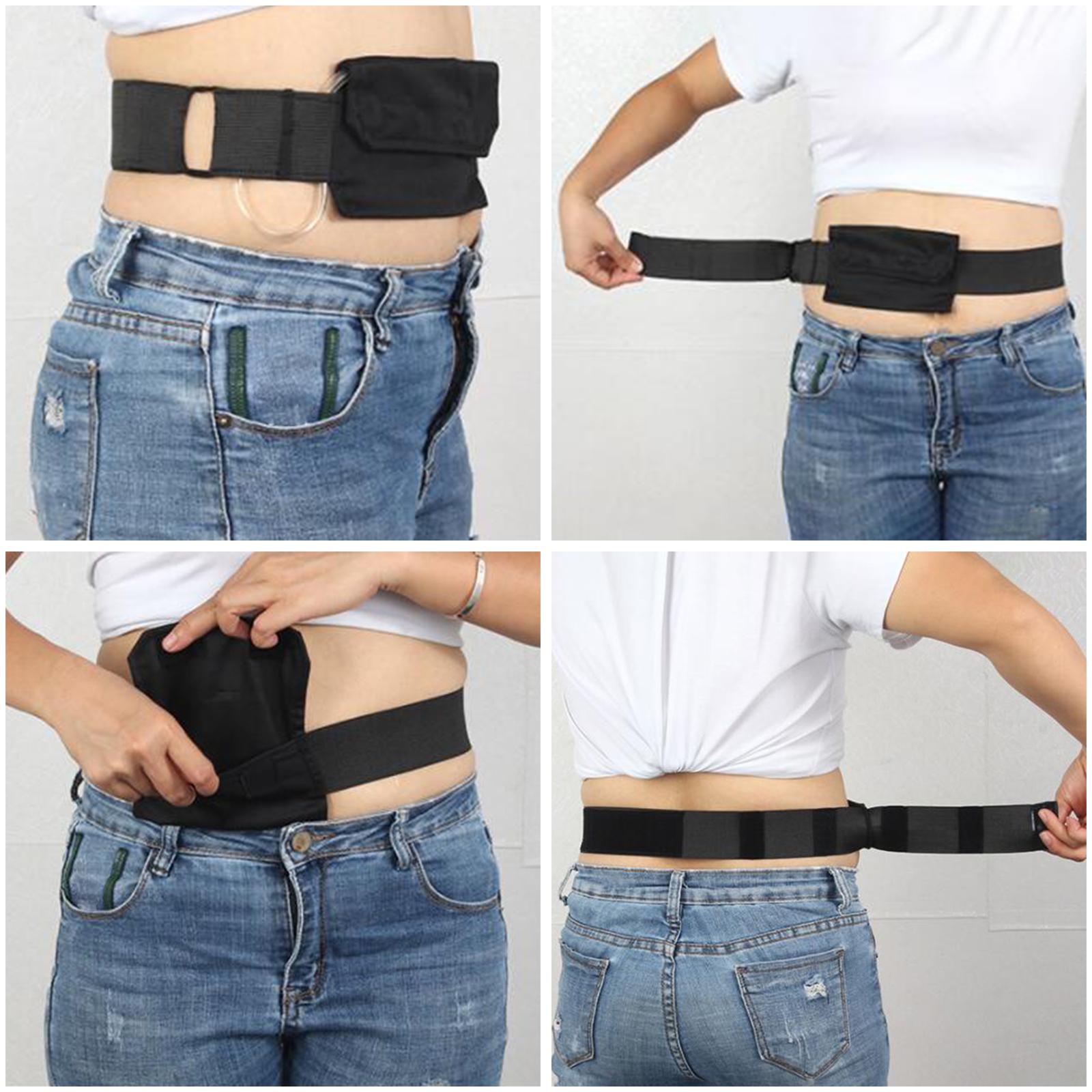 Feeding Tube Tubes Holder Peritoneal Dialysis Peg Waist Belt