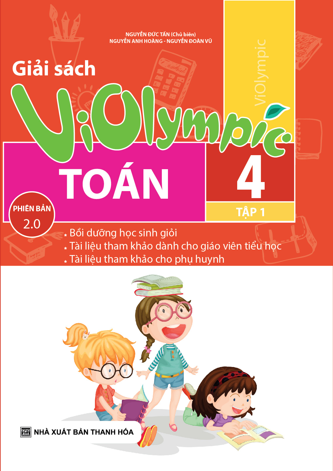 GIẢI SÁCH VIOLYMPIC TOÁN 4 TẬP 1 PHIÊN BẢN 2.0_KV