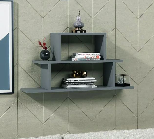 Kệ Gỗ Trang Trí Treo Tường 3 Tầng Juno Sofa CTKT514 KT 90 x 48 x 20cm