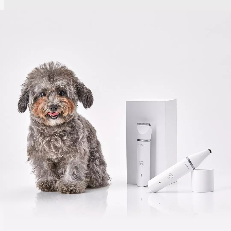 Tông đơ cạo lông và cắt móng chó mèo 2 trong 1 Xiaomi Petkit không thấm nước và có thể sạc lại, 600Mah Ipx7 - INTL